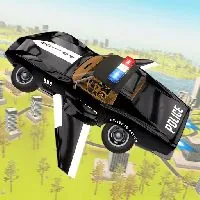 Flying Car Game Police Games UG 76